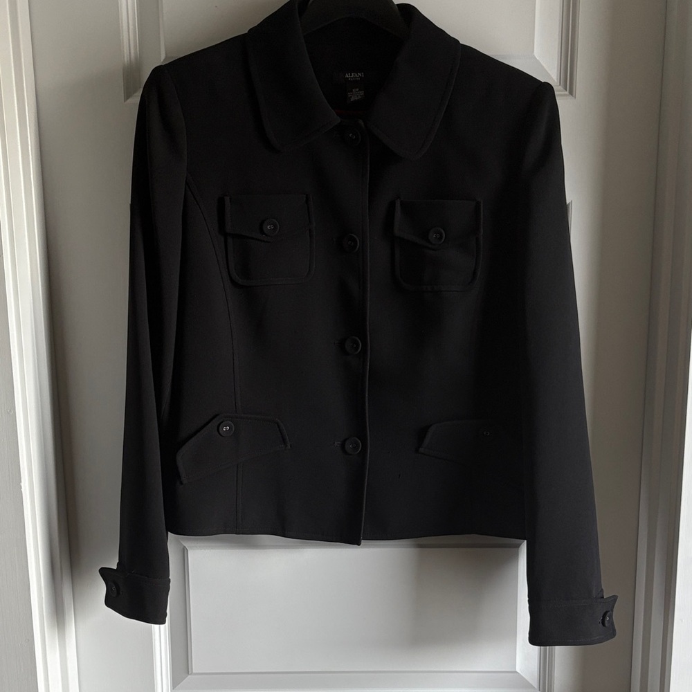 Alfani Elegant Black Blazer